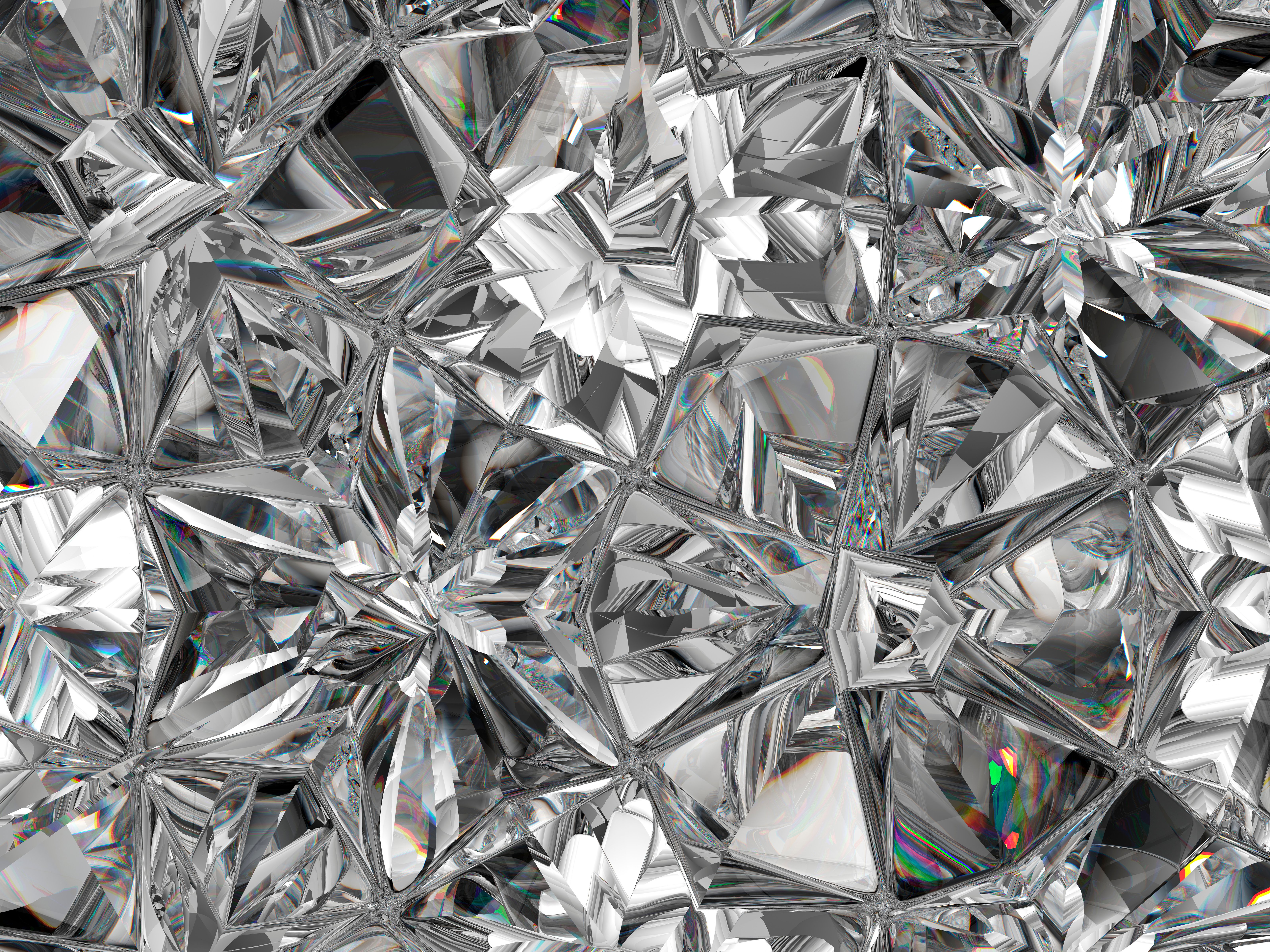 Diamond Structure Background